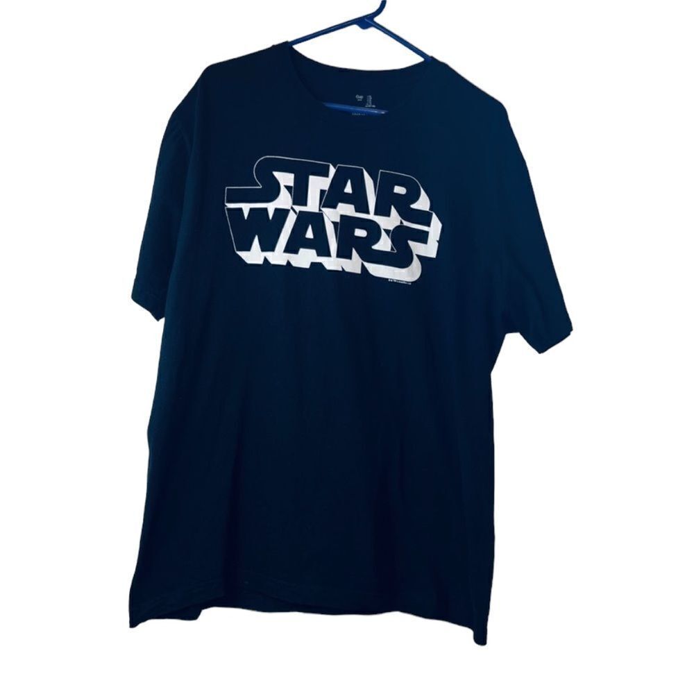 Star wars black short sleeve shirt size extra large